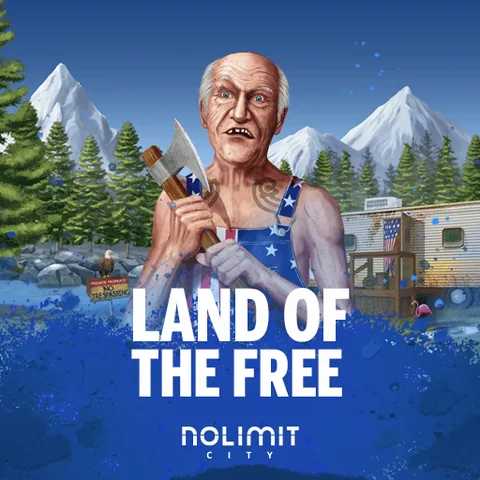 Land of the Free oyununun kapak görseli