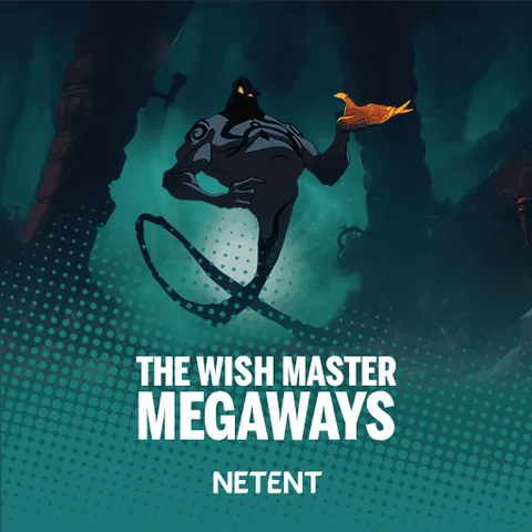 The Wish Master Megaways oyununun kapak görseli